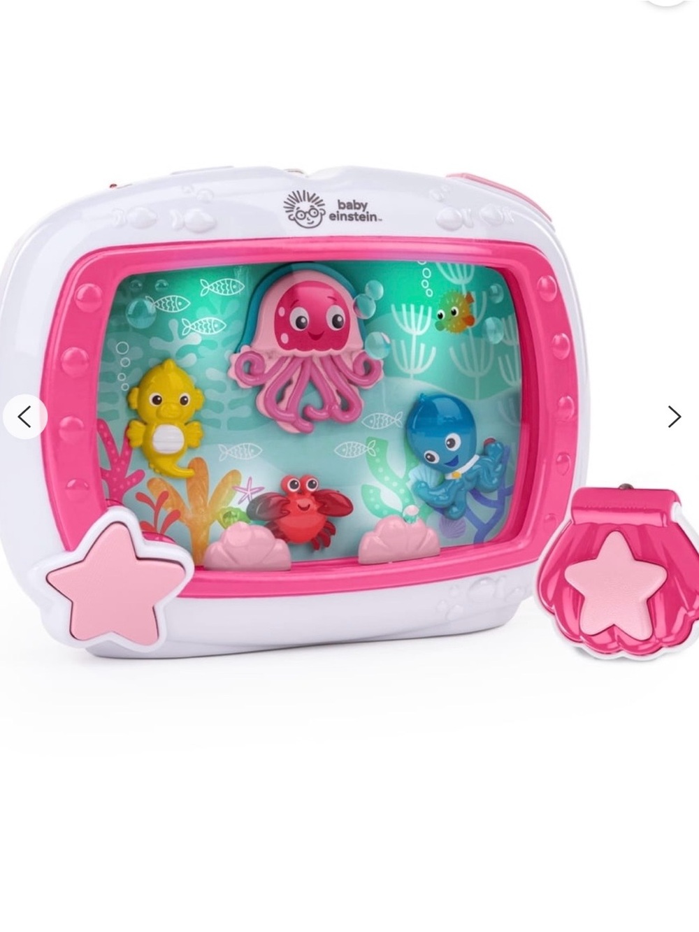 Baby Einstein Pink Ocean Discovery Toy - Interactive Sea Playset